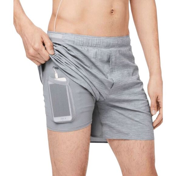 LULULEMON ATHLETICA Surge Short '6" Size Medium - Picture 4 of 7